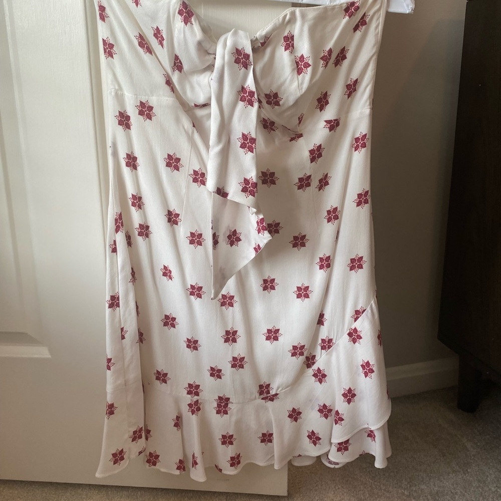 Cotton candy LA strapless dress